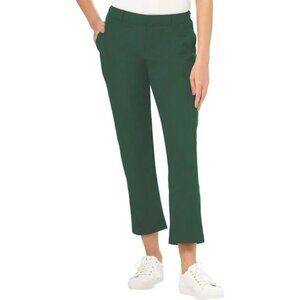 NEW Kirkland Signature Women's Size 14 Green Stretch Travel Pants G1753